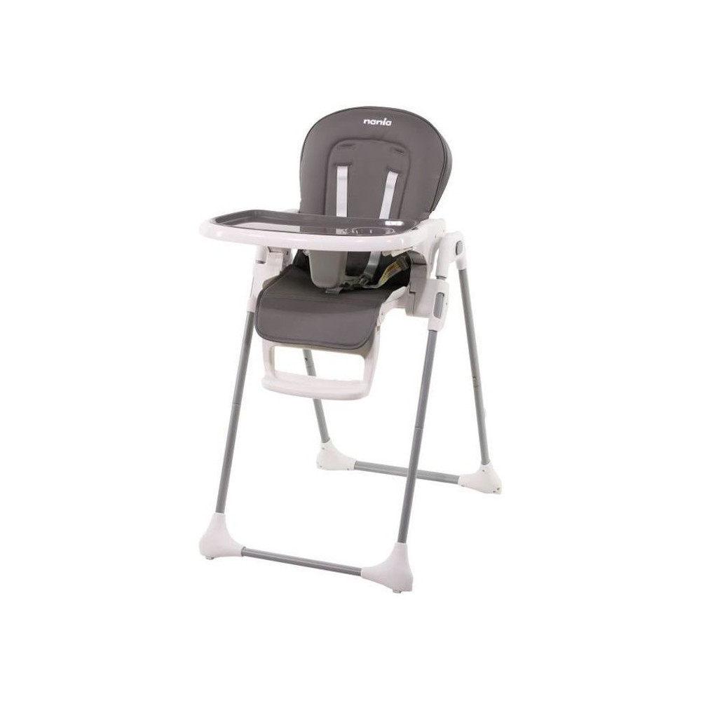 Chaise haute NANIA BIANCA - 6 mois a 36 mois - Dossier inclinable - Ha