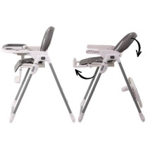 Chaise haute NANIA BIANCA - 6 mois a 36 mois - Dossier inclinable - Ha