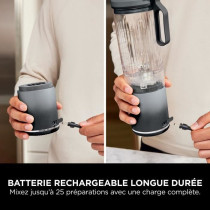 Blender portable NINJA Blast Max - Gris - BC251EUGY