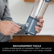 Blender portable sans fil NINJA Blast - Bleu denim - BC151EUNV