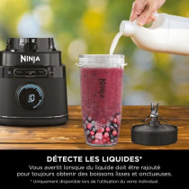 Mixeur Ninja Detect Power Blender Pro 1200W - 2-en-1 - 2L - 15 modes -