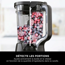 Mixeur Ninja Detect Power Blender Pro 1200W - 2-en-1 - 2L - 15 modes -