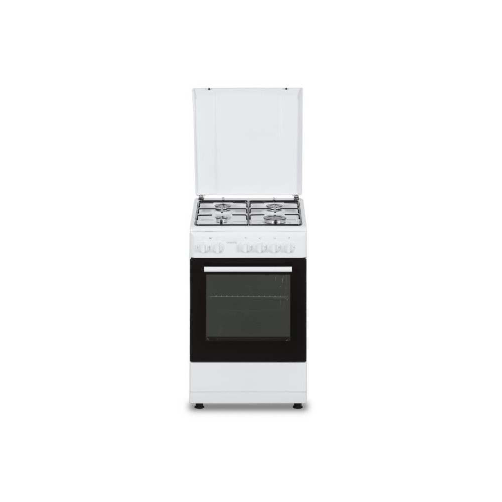 Cuisiniere gaz OCEANIC OCEACG50GW - 4 feux - L49,8 xP61 xH 86 cm - Bla Cuisiniere gaz OCEANIC OCEACG50GW - 4 feux - L49,8 xP61 xH 86 cm - Bla