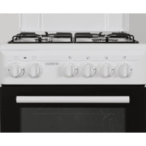 Cuisiniere gaz OCEANIC OCEACG50GW - 4 feux - L49,8 xP61 xH 86 cm - Bla