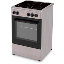 OCEANIC - Cuisiniere vitrocéramique 50 x 50 cm, four convection natur
