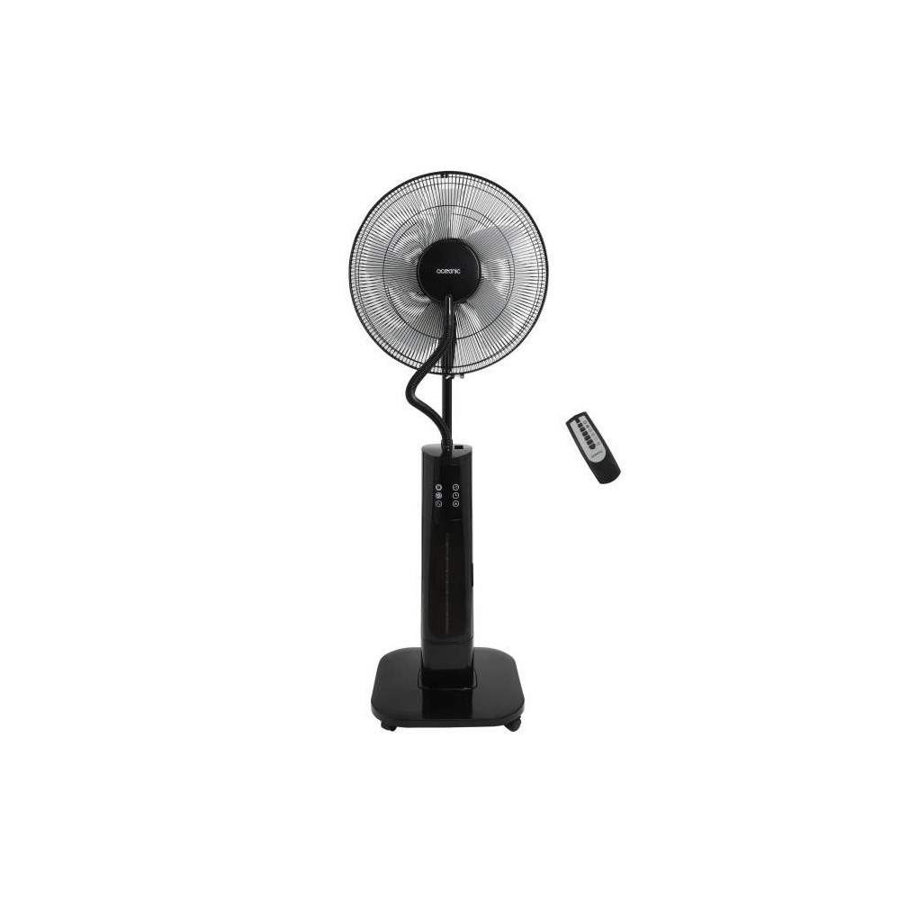 OCEANIC Ventilateur brumisateur sur pied 2 en 1- Ø44 cm - 70 W - 2 L