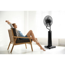 OCEANIC Ventilateur brumisateur sur pied 2 en 1- Ø44 cm - 70 W - 2 L