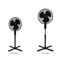 Ventilateur de pied - OCEANIC - 45 W - Ø 41 cm - 3 vitesses - Oscilla