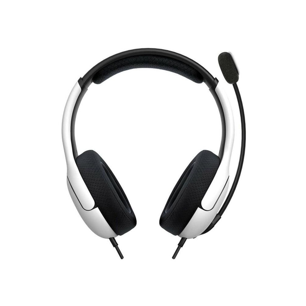PDP - Casque gaming filaire LVL40 pour PS4 et PS5 - Blanc PDP - Casque gaming filaire LVL40 pour PS4 et PS5 - Blanc