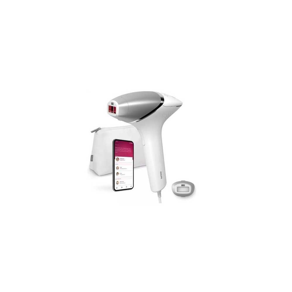 Philips Epilateur a lumiere pulsée & laser blanc/gris - BRI940/00