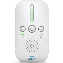 Ecoute-bébé - PHILIPS AVENT - Audio DECT - Gris/Blanc - Portée 300m