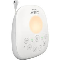 Ecoute-bébé - PHILIPS AVENT - Audio DECT - Blanc - Ecran LCD - Capte