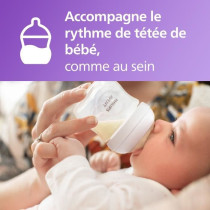 Coffret découverte - PHILIPS AVENT - Natural 3.0 - Biberon 125ml + Su