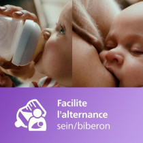 Coffret découverte - PHILIPS AVENT - Natural 3.0 - Biberon 125ml + Su