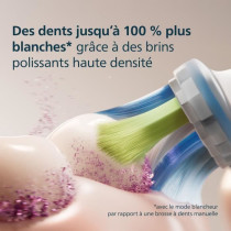 Lot de 4 tetes de brosse - PHILIPS - HX9044/87 - C3 white