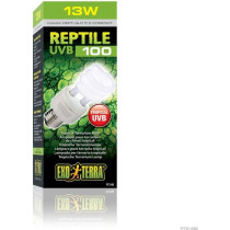 Ampoule fluocompacte UVB pour terrarium - EXO TERRA - Reptile UVB 100