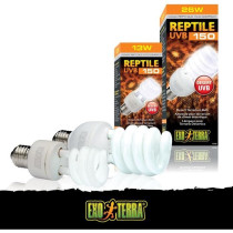 Ampoule fluocompacte UVB pour terrarium - EXO TERRA - Reptile UVB 150