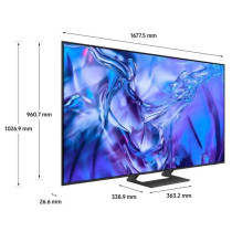 Samsung 75DU8575 - TV LED 75 (190 cm) - 4K UHD 3840x2160 - HDR - Smart