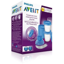 Pots de conservation - PHILIPS AVENT - Lait maternel - 10 pots 180ml +