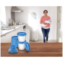 Pots de conservation - PHILIPS AVENT - Lait maternel - 10 pots 180ml +