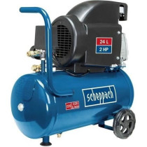 Compresseur d'air horizontal Scheppach HC26 - 24L - 1500 W - 8 bars (L