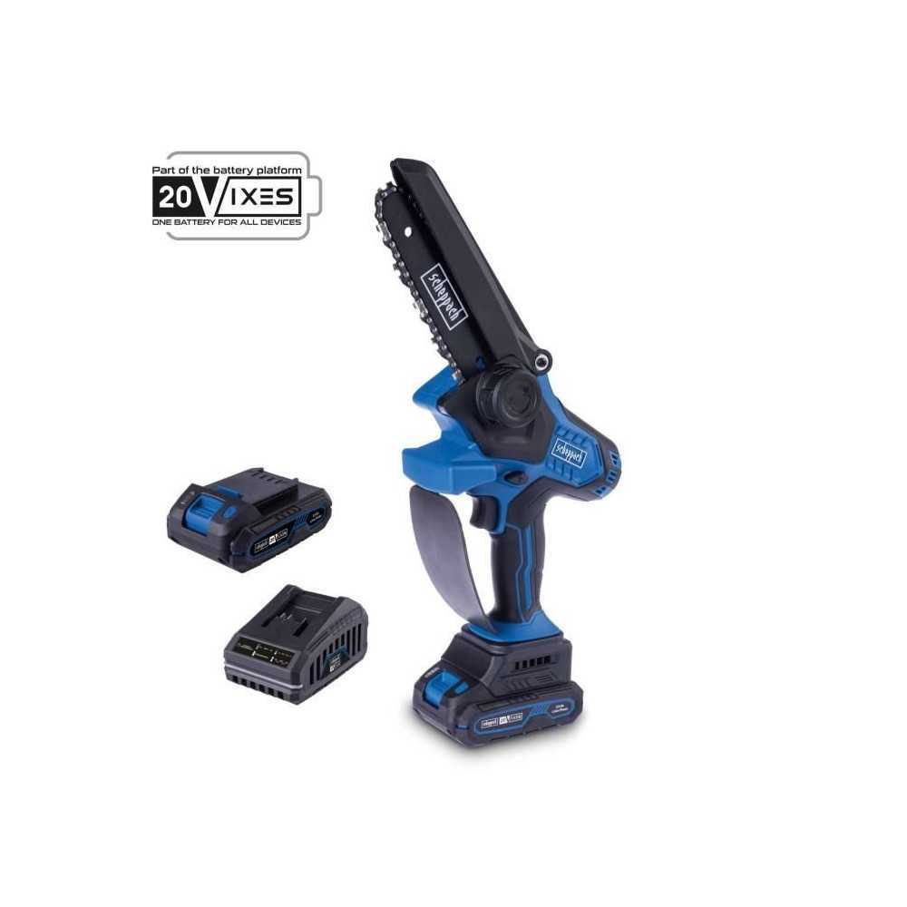 Scie élagueuse BC-PS150-X + Set batterie 2Ah + chargeur - SCHEPPACH Scie élagueuse BC-PS150-X + Set batterie 2Ah + chargeur - SCHEPPACH
