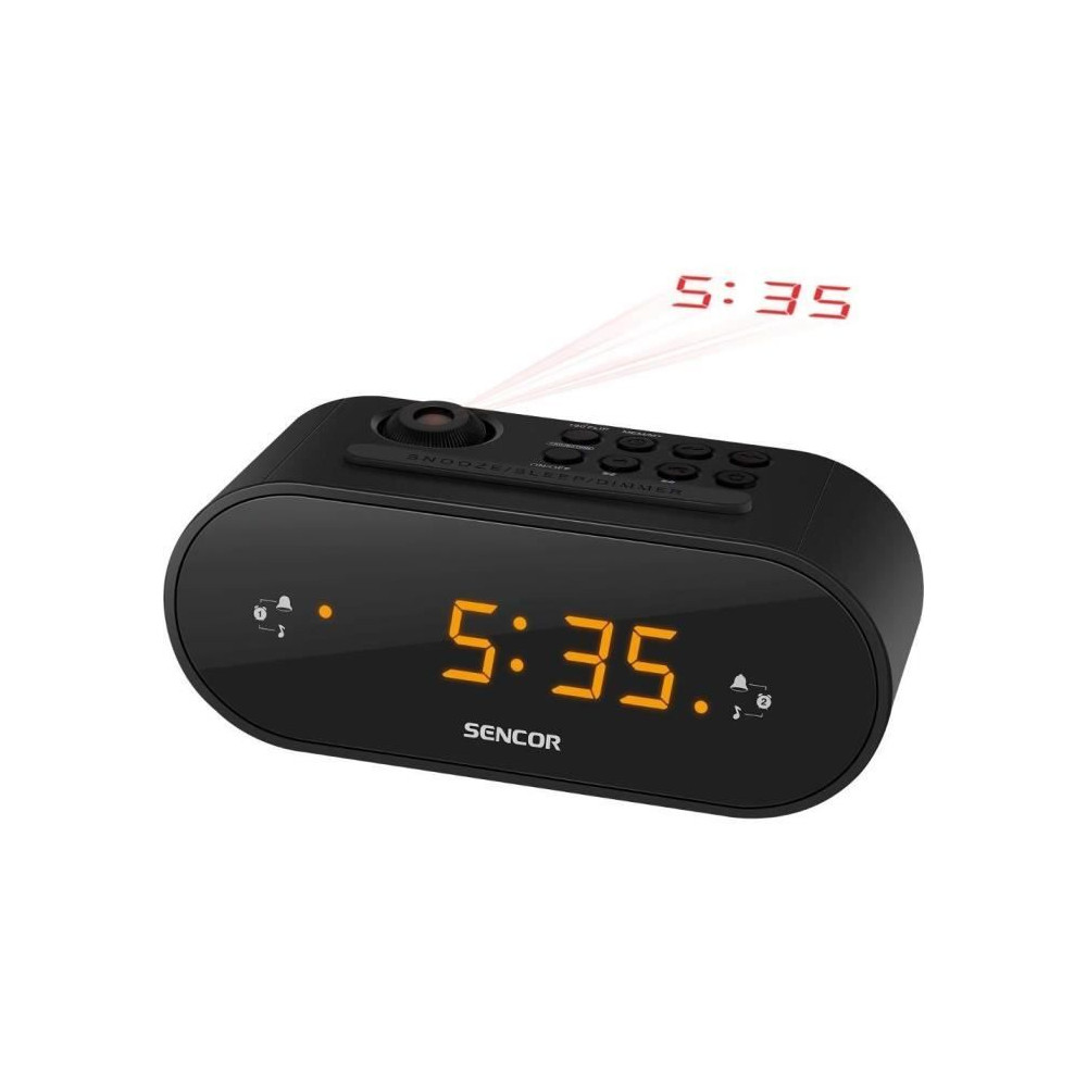Radio réveil a projection - Sencor - SRC 3100 B