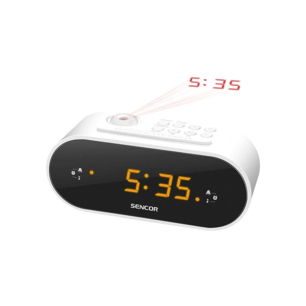 Radio réveil a projection - Sencor - SRC 3100 W Radio réveil a projection - Sencor - SRC 3100 W