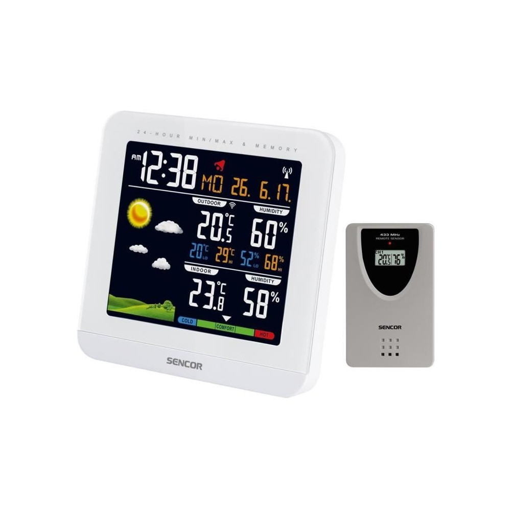 Station météo avec capteur sans fil - Sencor - SWS 5600 Station météo avec capteur sans fil - Sencor - SWS 5600
