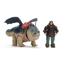 SPIN MASTER PACK DRAGON ET VIKING 25 CM GRONK Dragons Movie