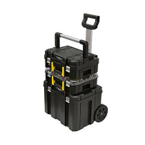 Servante d'atelier Stanley Fatmax Coffre 3 Modules FMST1-80103 Chariot