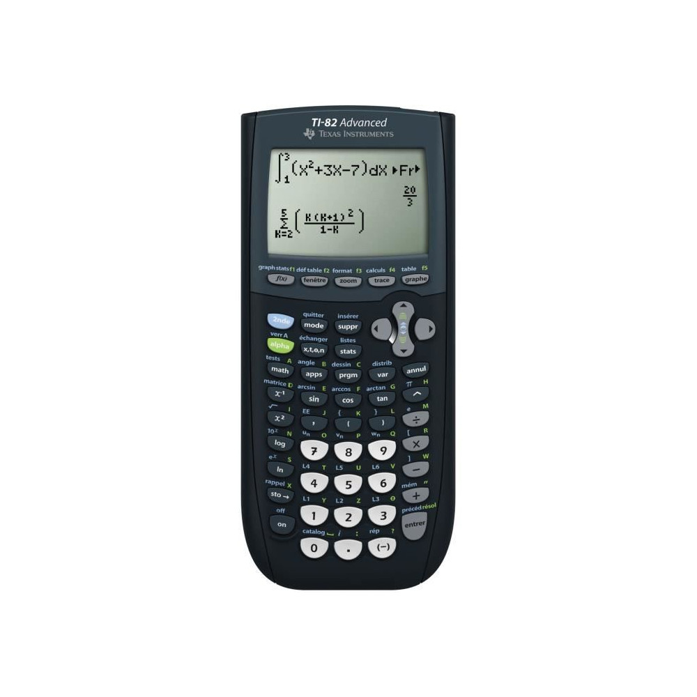 Calculatrice - TEXAS TEXAS INSTRUMENTS - TI-82 Advanced Calculatrice - TEXAS TEXAS INSTRUMENTS - TI-82 Advanced