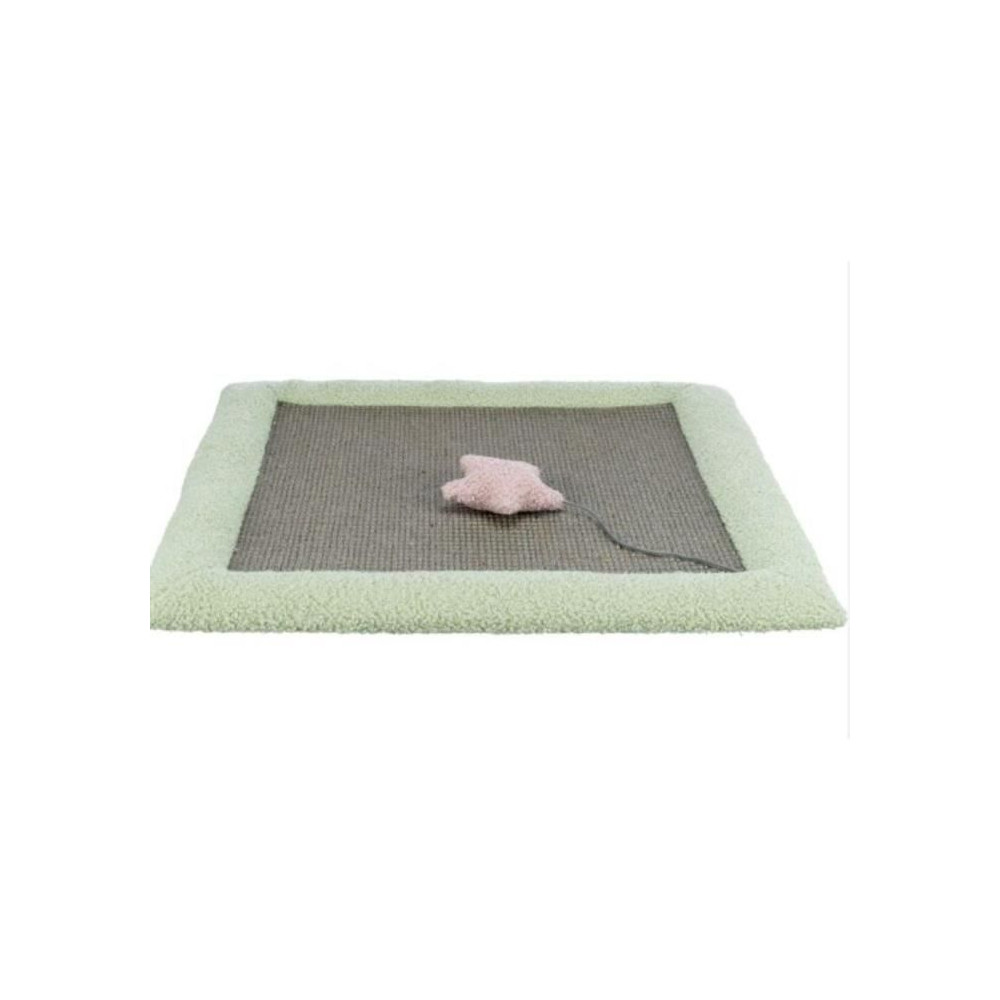 Junior matelas griffoir - TRIXIE - 47 x 47 cm - Gris / Menthe Junior matelas griffoir - TRIXIE - 47 x 47 cm - Gris / Menthe