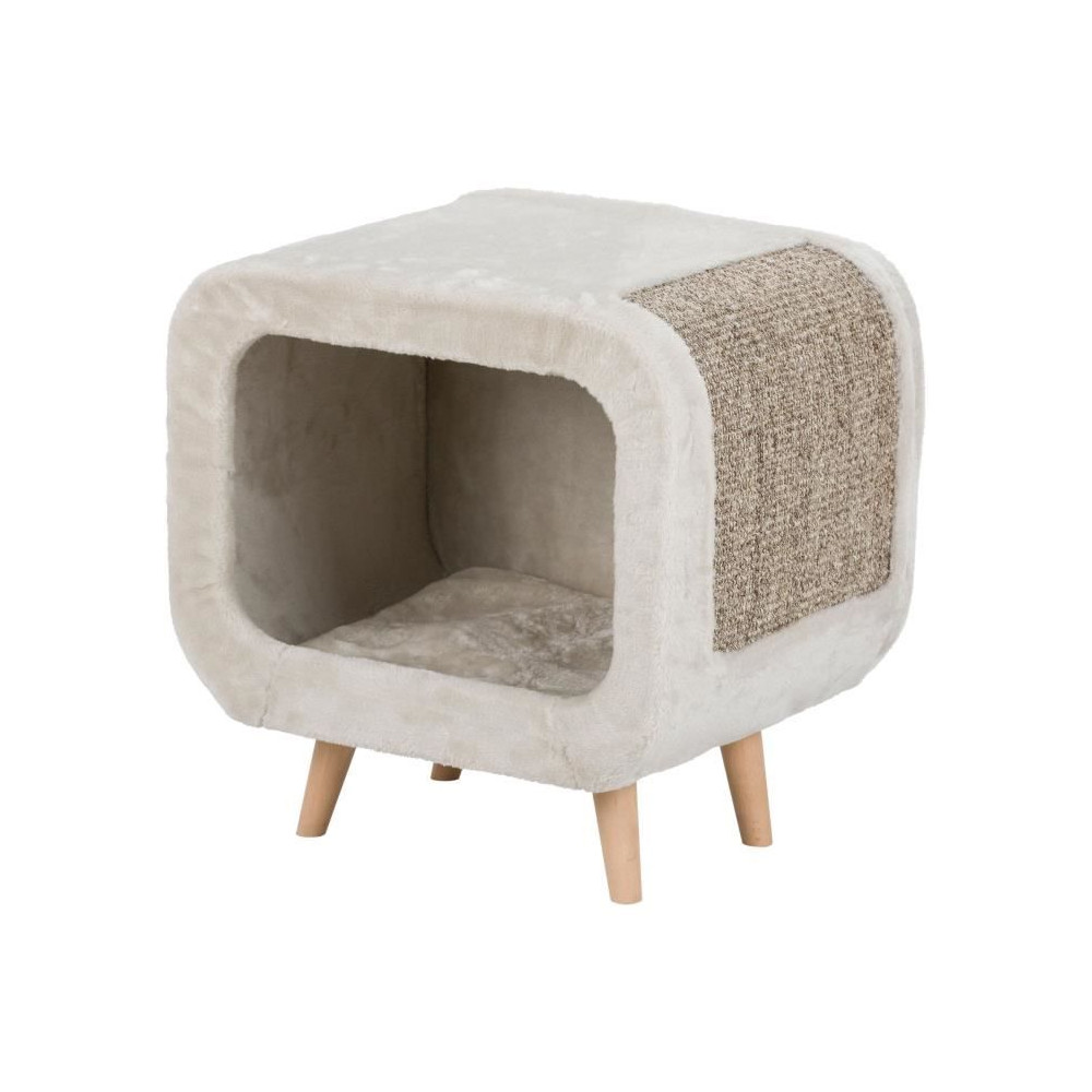 Abri douillet - TRIXIE - Alicia - Pieds en bois - 48 x 48 x 38 cm - Gr
