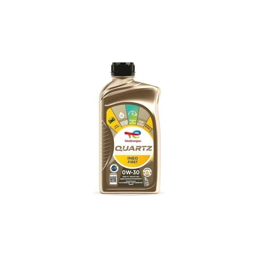 TOTALENERGIES Quartz Ineo first 0W30 - Huile moteur - 1 L TOTALENERGIES Quartz Ineo first 0W30 - Huile moteur - 1 L