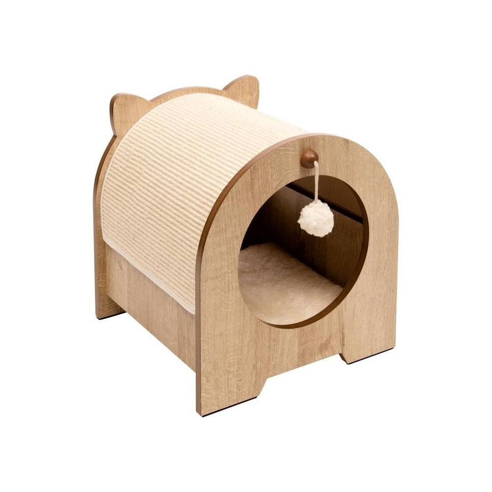 Meuble a griffer pour chat - CATIT - Vesper Minou - Tapis a griffer en