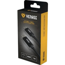 Câble USB-C 1m - YENKEE - YCU C101 BK