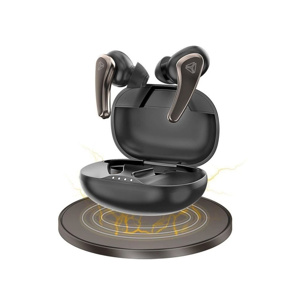 Écouteurs sans fil rechargeable - TWS TABOO - YENKEE - YHP 05BT BK