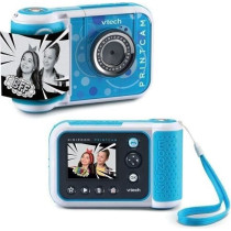 VTech KidiZoom Print Cam Bleu, Appareil photo enfant a impression inst