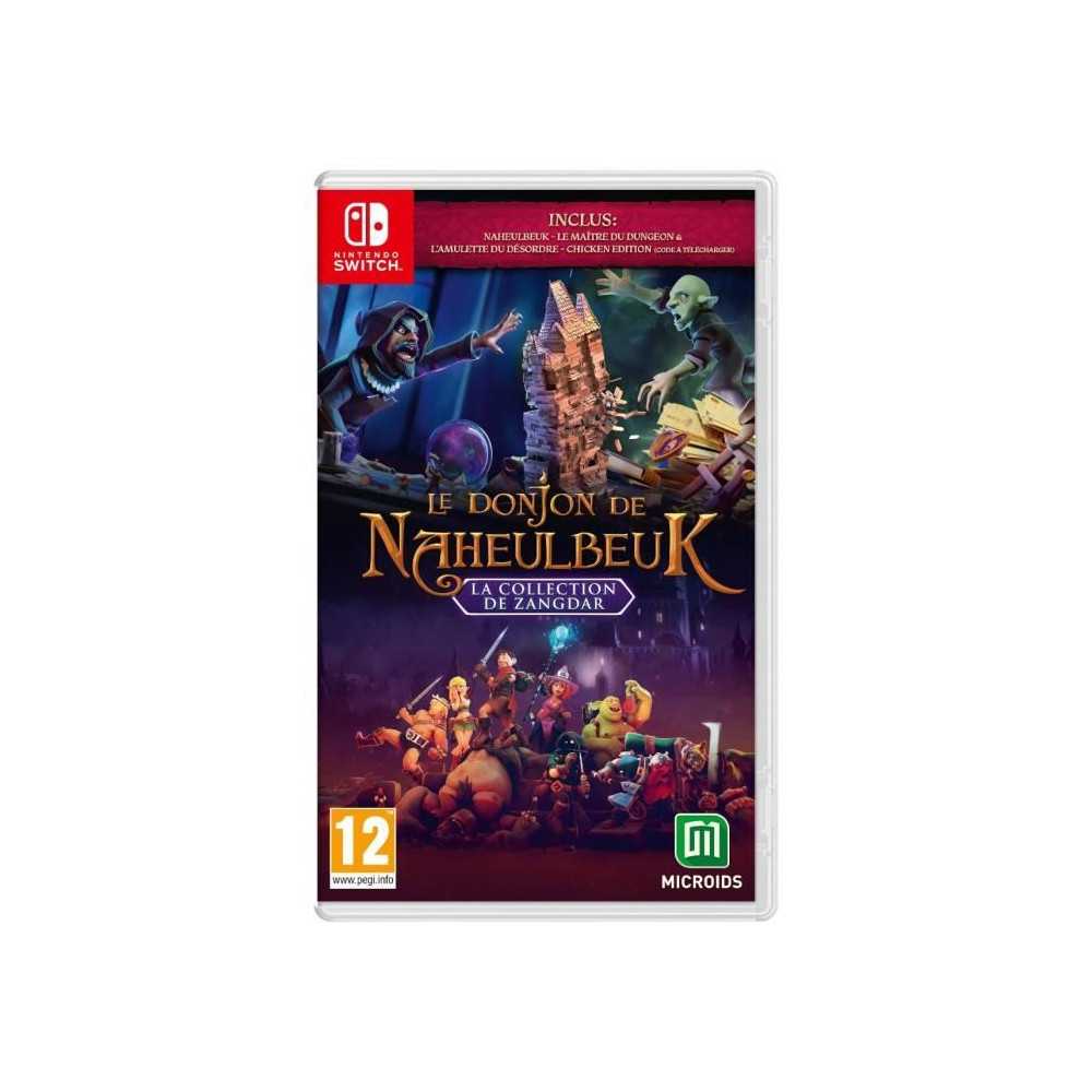 Le donjon de Naheulbeuk - La collection de Zangdar - Jeu Nintendo Swit Le donjon de Naheulbeuk - La collection de Zangdar - Jeu Nintendo Swit