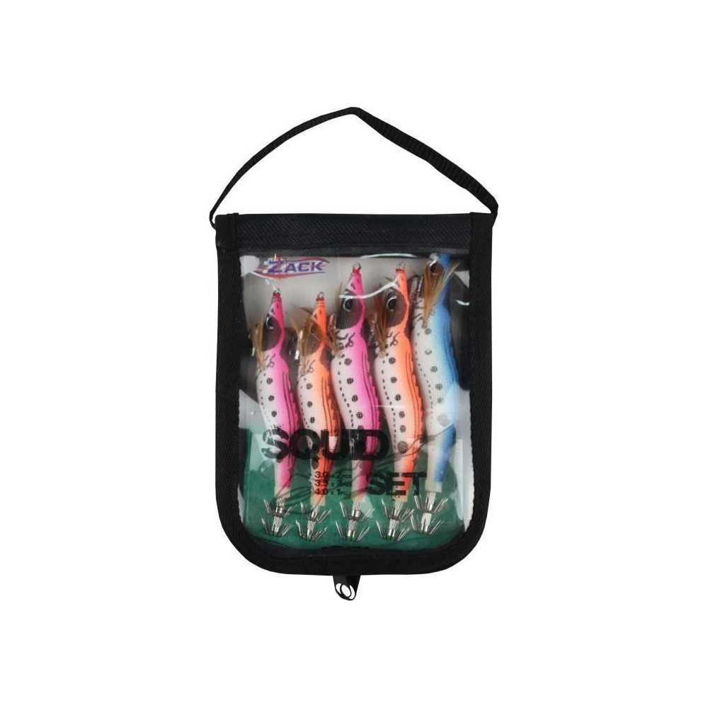 Kit 5 Turluttes - ZACK - 12 a 15 cm - 15 a 22 g