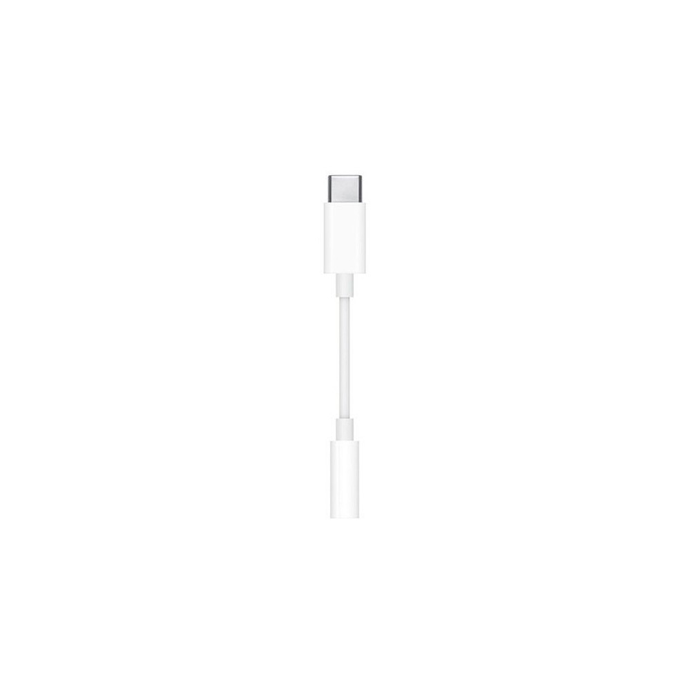 Adaptateur - APPLE - MW2Q3ZM/A - USB-C vers Jack 3.5 - Blanc - 0.09 kg