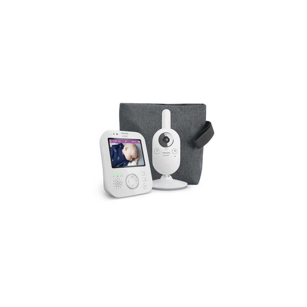 Babyphone Vidéo - Portée : 300 metres / Écran couleur de 3,5' avec Babyphone Vidéo - Portée : 300 metres / Écran couleur de 3,5' avec