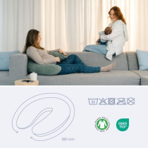 Coussin de grossesse et d'allaitement - BADABULLE - Buddy - Certifié