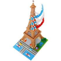 Nanoblock - Bandai - NB057 - Tour Eiffel - 500 pieces - a monter soi-m
