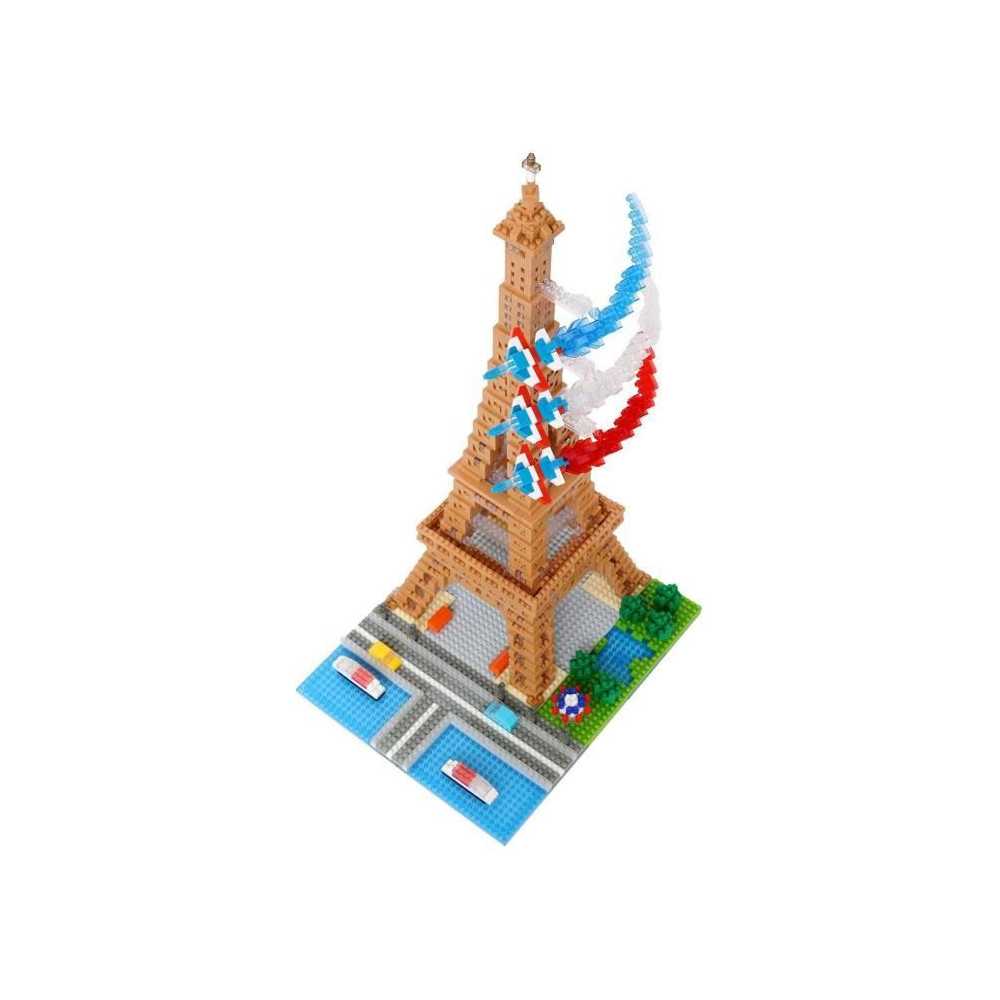Nanoblock - Bandai - NB057 - Tour Eiffel - 500 pieces - a monter soi-m Nanoblock - Bandai - NB057 - Tour Eiffel - 500 pieces - a monter soi-m