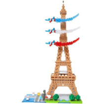 Nanoblock - Bandai - NB057 - Tour Eiffel - 500 pieces - a monter soi-m