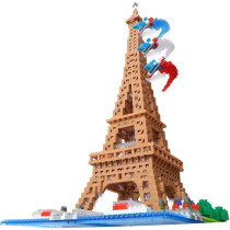 Nanoblock - Bandai - NB057 - Tour Eiffel - 500 pieces - a monter soi-m