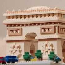 Mini-figurine en briques - BANDAI - NANOBLOCK - Arc de Triomphe Deluxe