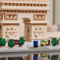 Mini-figurine en briques - BANDAI - NANOBLOCK - Arc de Triomphe Deluxe